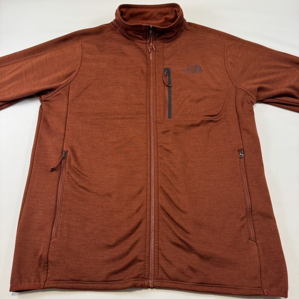 The North Face Men's Canyonlands Full Zip Jacket, Brickhouse Red, Medium